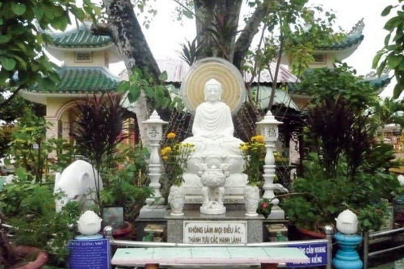 Phật tích Bồ Đề Đạo Tràng ở Châu Đốc